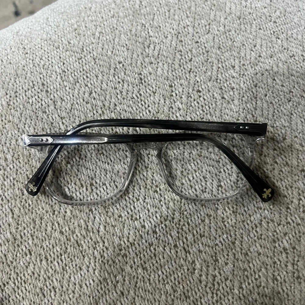 Seraphine  Gray Clear Eyewear Frame handmade in Japan - Picture 12 of 16